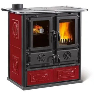 La Nordica-Extraflame La Nordica Rosetta Sinistra 5.0 | Keramik bordeaux | 7,9 kW