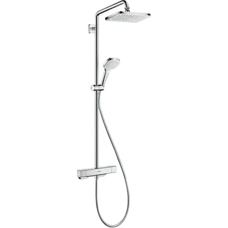 Hansgrohe Croma E Showerpipe 280 1-jet mit Thermostat Chrom 27630000