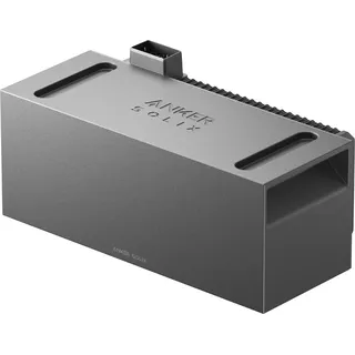 Anker SOLIX BP1600 Erweiterungsakku, 2× Befestigungshalterung, 2× Kombinationsschrauben (M5×10mm) - Grau