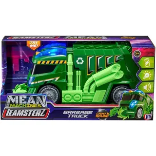 Teamsterz Spielzeug Müllwagen - Mean Machines - buntes Spielzeugfahrzeug