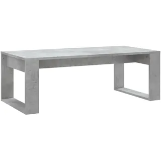 vidaXL Couchtisch Betongrau Holzwerkstoff 102 x 50 x 35 cm