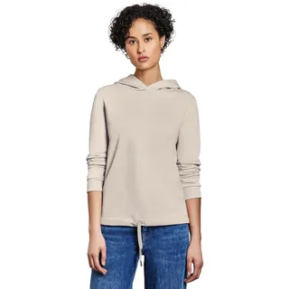 Street One Damen A303188 Sweat Hoodie, Smooth Sand Beige, 38 EU