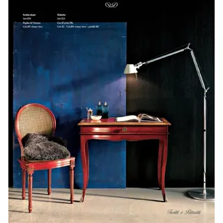 Frisiertisch Barock Antik Stil Konsolen Schminktisch Tische Tisch Frisierkommode - Rot