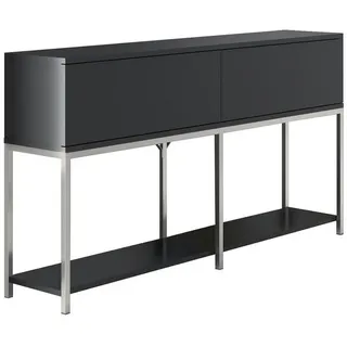 CaliCosy Skye Decor Konsolentisch 80 x 30 x 150 cm silber