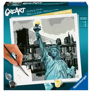 Ravensburger 28998 - CreArt, Malen nach Zahlen, New York City Vibes