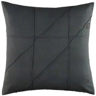 Schöner Wohnen Pleat Dekokissen 40 x 40 cm Grau