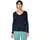 Damen Basic Strickpullover mit V-ausschnitt Sky Captain Blue XL