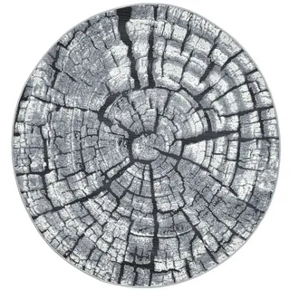 Gino Falcone Outdoorteppich Aurora 300x300 cm , Textil , Holz Optik , Rund , 300x300 cm , Oeko-Tex® , für Fußbodenheizung geeignet, leicht zusammenrollbar, pflegeleicht, strapazierfähig, vegan , Teppiche und Böden, Teppiche, Outdoorteppiche