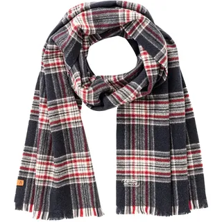 camel active Herren Webschal aus Wolle Rot, menswear-OS