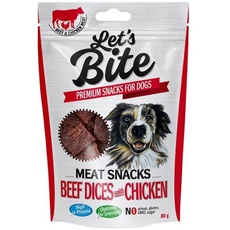 Brit Lets Bite Meat Snacks Beef w. Chicken 80g