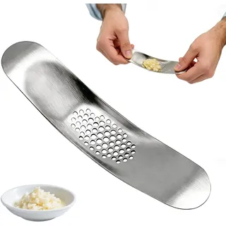 Knoblauchpresse Wippe, Knoblauchwippe,Rostfreie Knoblauchmühle,Knoblauchpresse Edelstahl,Werkzeuge Zur Knoblauch Verarbeitung