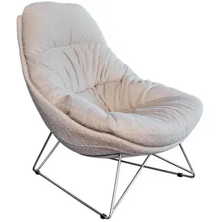 KAWOLA Relaxsessel Avon Webstoff 78 x 93 x 105 cm Beige