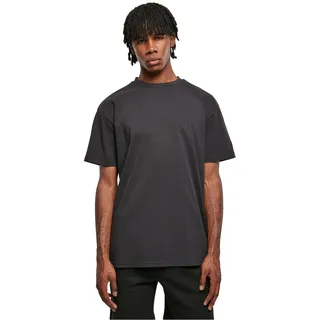 Urban Classics Herren Heavy Oversized Tee – Weites T-Shirt im Oversize Fit aus Baumwolle, schweres Jersey Shirt für Streetwear, Freizeit & entspannte Outfits,Schwarz,S Große Größen