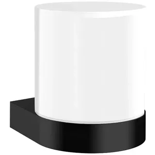 emco flow Sensor-Seifenspender, satiniertes Kristallglas, 272113302, Farbe: Schwarz