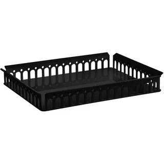 Kartell 144109 Piazza Tablett, Schwarz