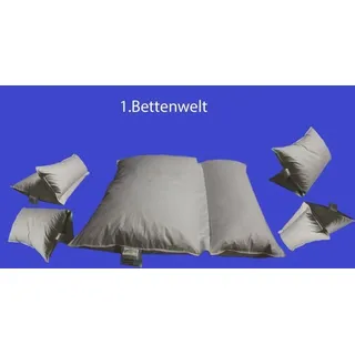 Betten Hofmann Premium Lesekissen Multifunktions Kissen Kopfkissen 80x80 cm 30 - weiß - 80 cm x 80 cm