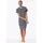 Gestreift Blau/Weiß 4XL