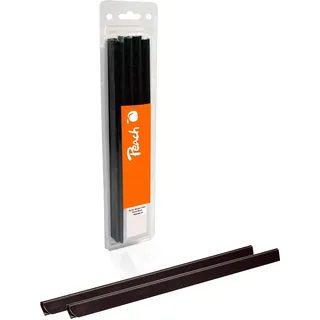 Peach Plastik Klemmschienen A4-8mm - schwarz - 100 Stk. - PBS408-02