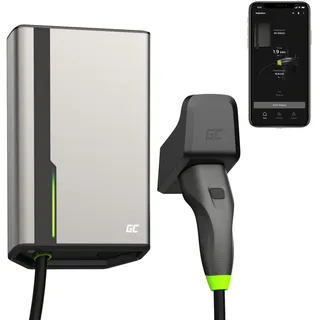 Green Cell HabuDen Wallbox Typ 2 22kW App, WiFi