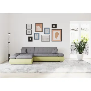 DOMO collection Ecksofa »Moric B/T/H 300/172/80 cm, auch in Cord, L-Form«, XXL-Format, wahlweise auch mit Bettfunktion und Armverstellung