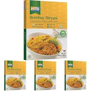 ASHOKA - Instant Bombay Biryani - 1 X 280 GR (Packung mit 4)