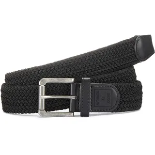 AUTHENTIC LE JOGGER Hüftgürtel Flechtgürtel, Stretchgürtel, Gürtel für Jeans & Hosen, schwarz