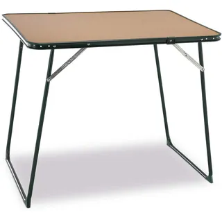 Solenny Klapptisch 80 x 60 cm Braun/Grün