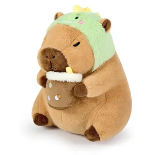 Plüschtier Capybara Kuscheltier Stofftier Kawaii Plüsch Kissen Spielzeug Wurfkissen 35cm