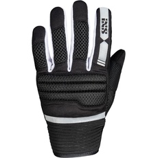 Bild iXS, Samur-Air 2.0 Motorradhandschuhe, schwarz-weiss, Größe M)