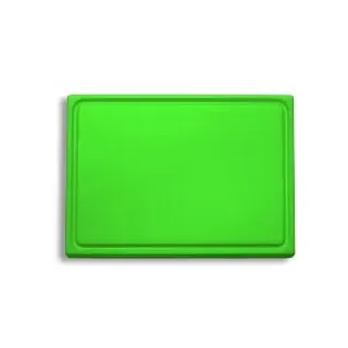 Friedr. Dick DICK Schneidbrett, Saftrille (Kunststoffschneidbrett, grün,