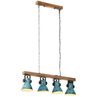 Deckenleuchte 25 W Blau 90x24x111 cm E27 - Blau