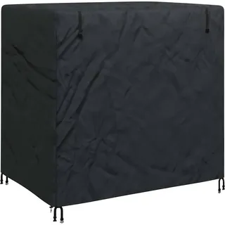 Hollywoodschaukel-Abdeckung Schwarz 175 x 125 x 180 cm - Schwarz