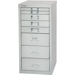BISLEY MultiDrawerTM Schubladenschrank 27,9 x 38 x 59 silber