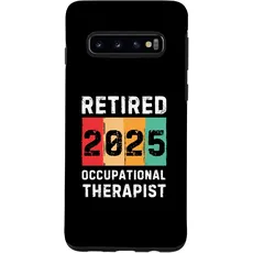Hülle für Galaxy S10 Ruhestand 2025 Ergotherapeut Vintage Retro Ruhestand