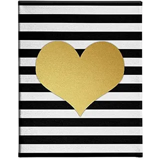 Homemania Bild Herz – Liebe – für Wohnzimmer und Schlafzimmer – Mehrfarbig aus Polyester, Holz, 45 x 3 x 70 cm – HM20KNV45x70-120