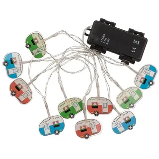 Out of the Blue Lichterkette Camping Deko Wohnwagen Camper Stimmungslicht mit 10 LED-Elementen