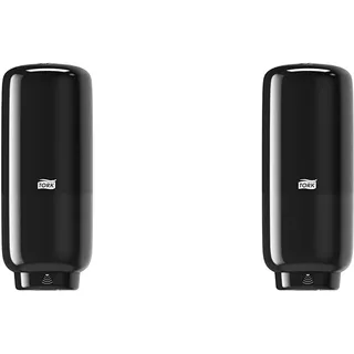 Tork Sensor Seifenspender Wandmontage für Schaumseife und Schaum-Händedesinfektion, Elevation - 561608 - S4 Spender-System für berührungslose Seifenentnahme, schwarz (Packung mit 2)