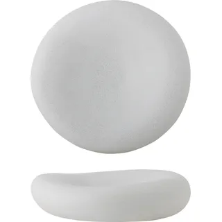 Bloomingville Audra Ø 30 x 7,5 cm Weiß