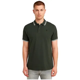 G-Star Dunda Slim Stripe Kurzarm-poloshirt Grün M Mann Grün M - Grün