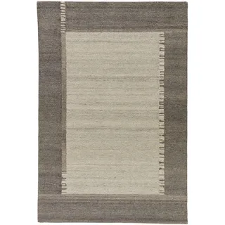 Natur Pur Tuftteppich Natur Loop 170x240 cm , Grau , Textil , Gestreift , Rechteckig , 170x240 cm , Care & Fair , antistatisch , Teppiche und Böden, Teppiche, Hochflorteppiche & Shaggys