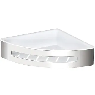 Eck-Duschkorb Erlena Edelstahl poliert - 206 x 56 x 206 mm - 93 114 32