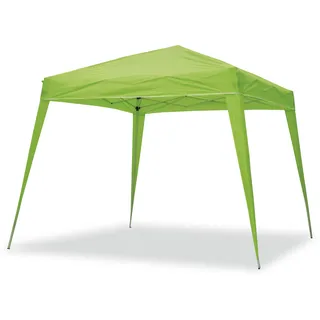 wasabi Faltpavillon, 3 x 3 m, kompakt, grün, wasserdicht, inklusive Wind- und Heringe, Stahlgestell, Gartenpavillon, Strandpavillon, Camping, Partys, Hof, Terrasse