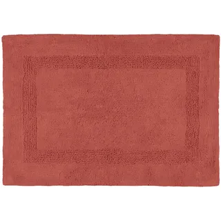 Stof Lovely Casa – Teppich für den Innenbereich, Größe 50 x 80 cm, 100% Baumwolle, Farbe: Terracotta, Modell Softness, ideal für alle Räume des Hauses, waschbar, weich und bequem