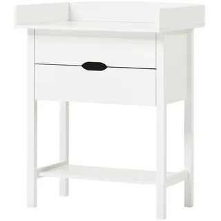 Mid.you Wickelkommode , Weiß , Holz, Holzwerkstoff , Kiefer , teilmassiv , 2 Schubladen , 79x103.5x68 cm , Babymöbel & Kindermöbel, Babyzimmer, Wickelkommoden & Zubehör, Wickelkommoden