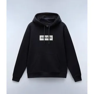 Napapijri Box Logo Kapuzenpullover - Black - XL