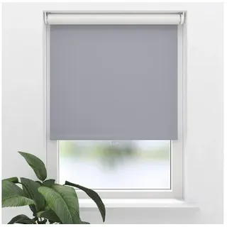 SOLUNA Springrollo Verdunkelung grau 75x190 cm