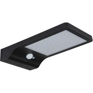 GLOBO Solarleuchte Kunststoff 19,2 x 11 x 3 cm inkl. Bewegungsmelder schwarz