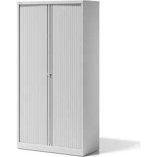 BISLEY Essentials Rollladenschrank 100,0 x 47,0 x 197,0 cm weiß