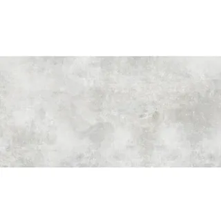 Feinsteinzeug Bodenfliese Luna Bianco 120x240 cm weiß seidenmatt rektifiziert