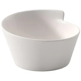 Villeroy & Boch NewWave Reisschale, Premium Porzellan, Weiß